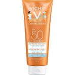 Vichy Capital Soleil SPF50+ Çocuklar İçin Yüz ve Vücut Güneş Sütü 300 ml Suya Dayanıklı Koruma