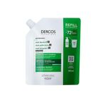 Vichy Dercos Anti Dandruff Normal ve Yağlı Saçlar için Kepek Karşıtı Şampuan Refill 390 ml