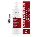 Vichy Dercos Energisant 400 ML Saç Dökülmesine Karşı Etkili Tamamlayıcı Şampuan