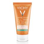 Vichy Ideal Soleil 50 ml Spf50+ Karma ve Yağlı Ciltler için Renkli Güneş Yüz Kremi