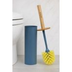 Vichy MAVİ Silindir Bambu Saplı Klozet Fırçası VCH-6607
