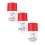 Vichy Stress Resist Terleme Karşıtı Yoğun Kontrol 3x50 ml Roll-On