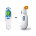 Vicks VNT 200 Temassız Ateş Ölçer+Braun BNA100 Burun Aspiratörü Set