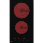 Vicoa VTC-3002 2 Gözlü Vitroseramik Elektrikli Siyah Cam Ankastre Ocak