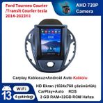 Victor Ford Tourneo Courier / Transit Courier Tesla 2014-2023YIL 9.7 Inç Dikey Ekran 2g Ram + 32GB Hafıza Navigasyon Cihazı Çerçeveli ve arka görüş kameralı