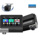 Victor Mobil Uygulama ile Uzaktan Izleme, Wi-Fi Destekli Araç Kamerası. Kolay Kurulum, Sökülebilir. Ön-Arka Çift Kayıtlı Gizli 4K (2160P), Gece Görüşlü, 64GB Sd Kart Hediyel,araç Içi Kameralar