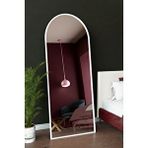 Victor Vallery Metal Çerçeveli Influencer Ve Ayaklı Boy Aynası 180x70 Cm Beyaz