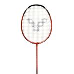 VICTOR Wavetech 7 badminton raketi, yeni başlayanlar ve hırslı oyuncular için, kırmızı