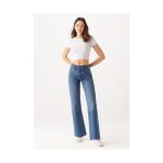 Vıctorıa Erkek Relax Fit Kot Pantolon Klasik Model Düz Desen 29/28 Koyu Mavi - 0- Koyu Mavi - 29 / 28