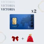 Victoria Gold 2 Adet 5 gr 24 Ayar 995 Altın (Nadir Yada Gar )