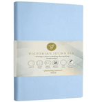 Victoria's Journals 15x21 cm Çizgili Mavi Smyth Pastel Defter