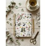 Victoria's Journals A5 Spiralli Süresiz-Motivasyon Sayfalı-Haftalık Planlayıcı Ajanda - Ten - Narçiçeği