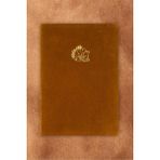 Victoria's Journals Bujo Kraft 96 Yaprak A5 150 gr Kahverengi Noktalı Süet Defter