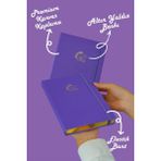 Victoria's Journals Bujo Lavanta 96 Yaprak A5 160 gr Noktalı Keten Defter