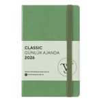 Victoria's Journals Classic 2026 Günlük Cep Ajandası A6 (9x14 cm) Sert Kapak