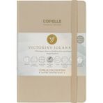Victoria's Journals Copelle Gold 14x20 cm 57 gr 152 Yaprak 304 Sayfa Bej Noktalı Bujo Defter