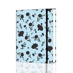 Victoria's Journals Floral Damask Tarihsiz 16.5x22.5 cm Gizli Spiralli Çizgisiz Not Defteri