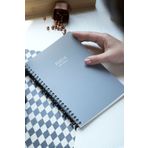 Victoria's Journals Focus - Ezilmeyen Silikon Spiralli Günlük Planlayıcı A5 – 100 gr Ivory Kağıt
