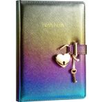 Victoria'S Journals Hush Hush Kilitli Metalik Hatıra Defteri 13X18cCm 80 Gram 160 Yaprak Çizgili 124-1101