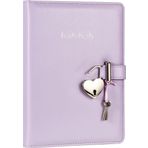 Victoria'S Journals Hush Hush Kilitli Pastel Hatıra Defteri 13X18cCm 80 Gram 160 Yaprak Çizgili 124-1110