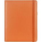 Victoria's Journals Notepad Folio 14.8x21 cm Vegan Turuncu Noktalı Deri Notluk