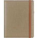 Victoria's Journals Notepad Folio 14.8x21 cm Vegan Zeytin Noktalı Deri Notluk