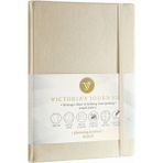 Victoria's Journals Venzi Classic 14x20 cm Gümüş Noktalı Defter