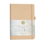 Victoria's Journals Venzi Sert Kapaklı Lastikli Tarihsiz Kalın Yapraklı Noktalı 14x20 cm Defter