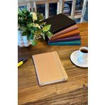 Victoria's Journals Venzi Sert Kapaklı Lastikli Tarihsiz Kalın Yapraklı Noktalı Defter 15x21 Cm (a5) Bakır