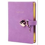 Victoria's Journals Vj Not Defteri Hush Hush Kilitli 13X18Cm 80 Gram 160 Yaprak Çizgili Lila 1333