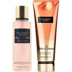 Victoria's Secret Amber Romance Shimmer & Amber Romance Vücut Losyonu Ve Spreyi 2'li Set