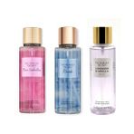 VICTORIA'S SECRET Pure Seduction-Rush-Lavender ve Vanilla Vücut Spreyi Üçlü Set