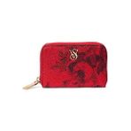 Victoria's Secret Small Wallet With Zip Cüzdan - 65389-Kırmızı - Siyah