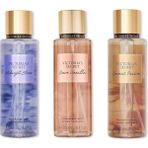 Victoria's Secret Vücut Spreyi Üçlü Set: Bare Vanilla, Midnight Bloom, Coconut Passion 250 ml