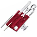 Victorinox 0.7240.T Şeffaf Kırmızı Swiss Card