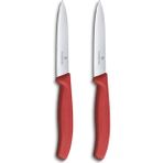 Victorinox 10 cm Kırmızı Soyma Bıçağı
