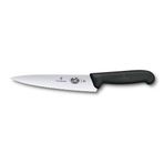 Victorinox 5.2033.19B 19 cm Siyah Tırtıklı Dilimleme Bıçağı, Blisterli Paket