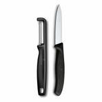 Victorinox 6.7113.21 Siyah Swiss Classic 2'li Bıçak ve Soyacak Set