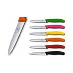 Victorinox 6.7633.5 Soyma Bıçağı 5 Adet Tırtıklı Ağız 5 Li Farklı Renk 8cm Çok Renkli