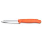 Victorinox 6.7639.c1 Swiss Classic 8cm Tırtıklı Soyma Bıçağı Turuncu