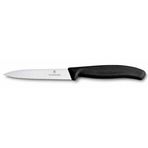 Victorinox 6.7733 10 Cm Siyah Tırtıklı Soyma Bıçağı