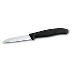 Victorinox 8 cm Testere Ağız Siyah Sc Fı Soyma Bıçağı