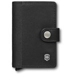 Victorinox Altius, deri kart cüzdanı, RFID korumalı cüzdan, İsviçre yapımı, kart kılıfı, Siyah, Ölçü Birimi