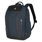 Victorinox Architecture Urban2 City Seyahat Sırt Çantası (17 litre) 14 inç Dizüstü Bilgisayar Cebi, 42 cm, Mavi, Polyester, 612670 | Erkekler İçin İş Seyahati Ofis Çantası, Su Şişesi Tutucuları, Mavi,