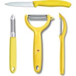 Victorinox BCKVCST02 Sarı 3'lü Soyacak Bıçak Seti