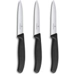 Victorinox Büyük Tırtıklı Black Bıçak Seti Evrekala Özel 3'Lü