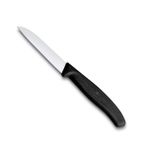 Victorinox Düz Ağızlı 8 cm Siyah Soyma Bıçağı