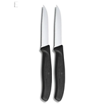 Victorinox Evrekala 2 Adet Siyah 8 cm Bıçak Seti