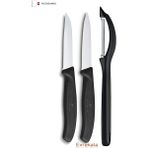 Victorinox Evrekala Shop Victorinox Tırtıklı Bıçak ve Soyacak Seti - 1 Adet