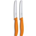 Victorinox Evrekala Turuncu Tırtıklı Bıçak Seti
